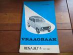 Vraagbaak Renault 4, Renault 4 F4, 4 F6, R 4 Rodeo 1977-82, Ophalen of Verzenden