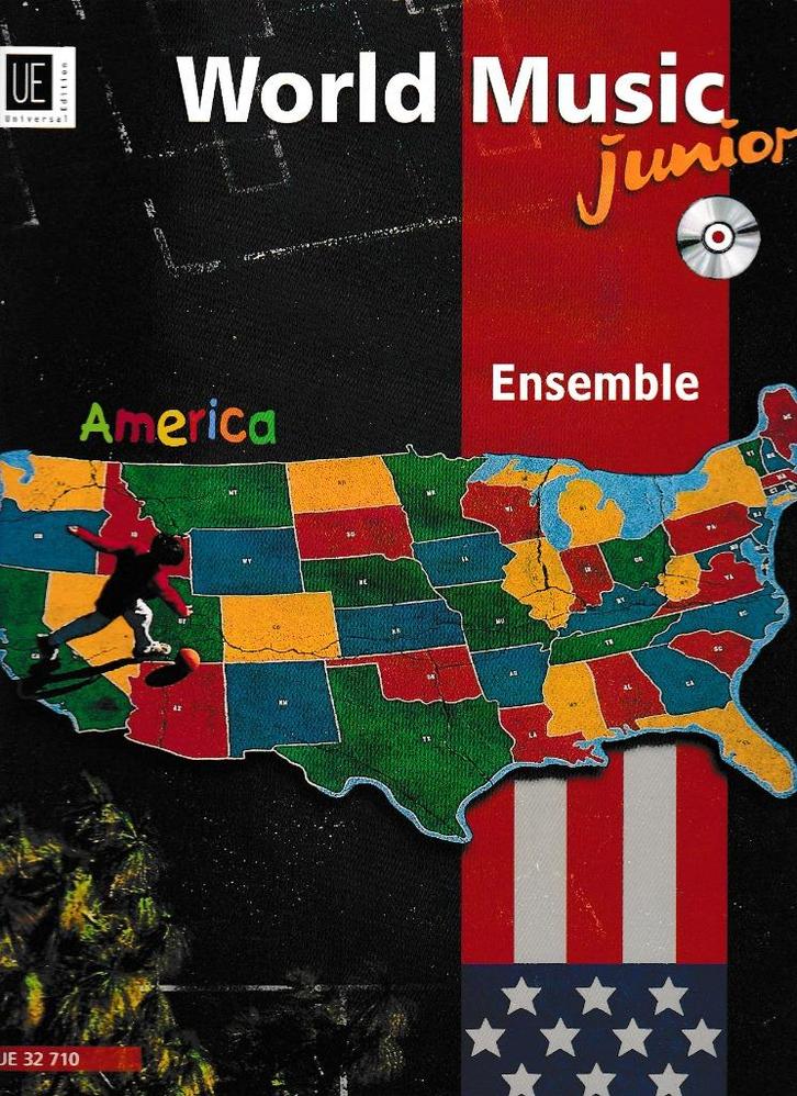 World Music Junior met CD ( 581 ), Muziek en Instrumenten, Bladmuziek, Gebruikt, Artiest of Componist, Blues, Piano, Verzenden