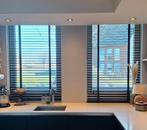 Zwarte houten jaloezieën - 170 x 94,5 cm, Gebruikt, Zwart, Modern, 150 tot 200 cm