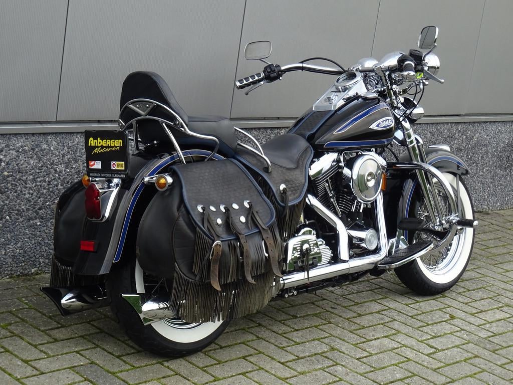 Harley-Davidson FLSTS HERITAGE SPRINGER (bj 1998), 1340 cc, Chopper, Bedrijf