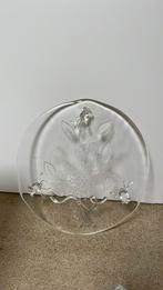 Hele mooie (pizza) schaal, Ophalen of Verzenden, Zo goed als nieuw, Rond, Glas