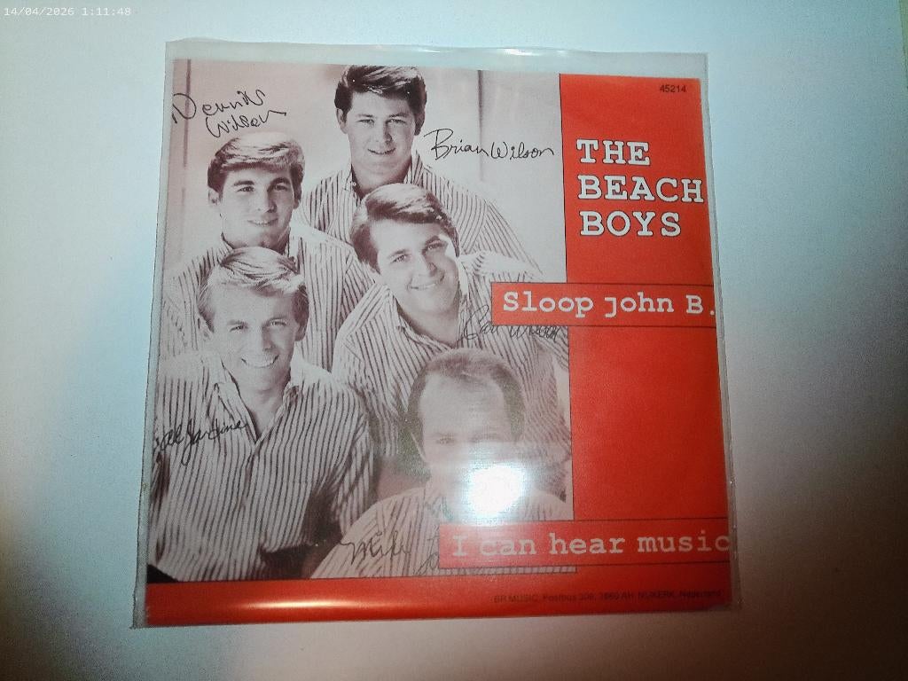 The Beach Boys - Sloop John B / I can hear music, Cd's en Dvd's, Vinyl Singles, Gebruikt, 7 inch, Single, Ophalen of Verzenden