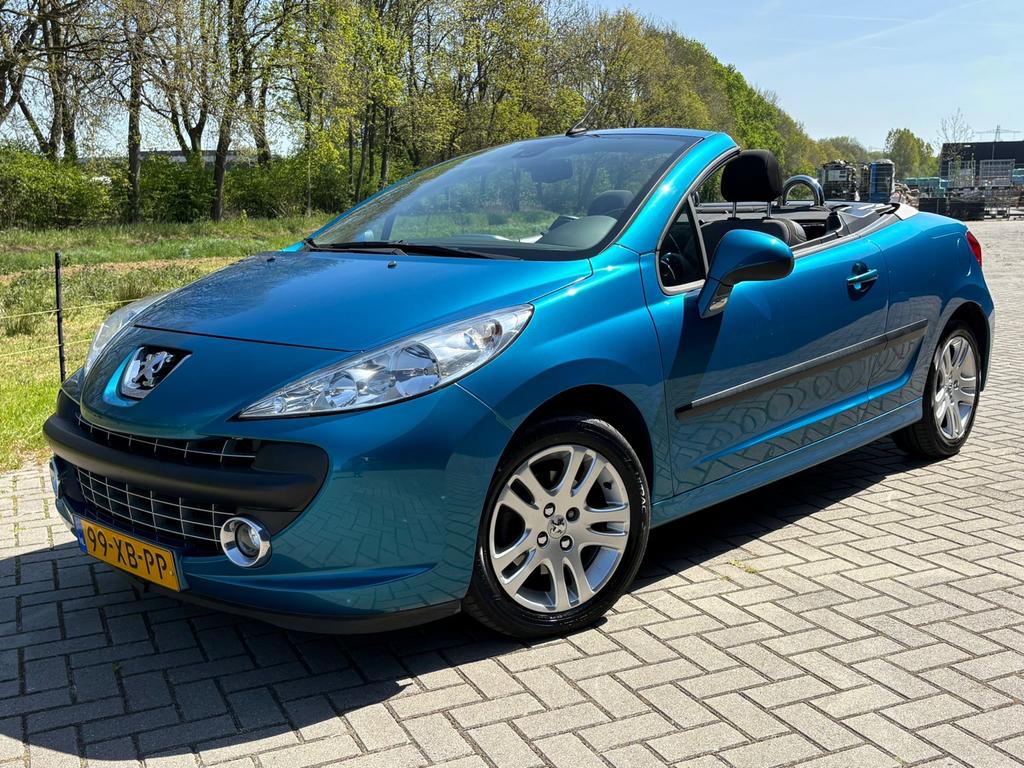Peugeot 207 1.6 16V CC 88KW 2007 Blauw, Auto's, Peugeot, Bedrijf, Te koop, ABS, Airbags, Airconditioning, Boordcomputer, Centrale vergrendeling