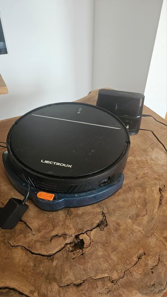 Robotstofzuiger Liectroux  met oplader – vandaag ophalen, Witgoed en Apparatuur, Stofzuigers, Gebruikt, Robotstofzuiger, Minder dan 1200 watt