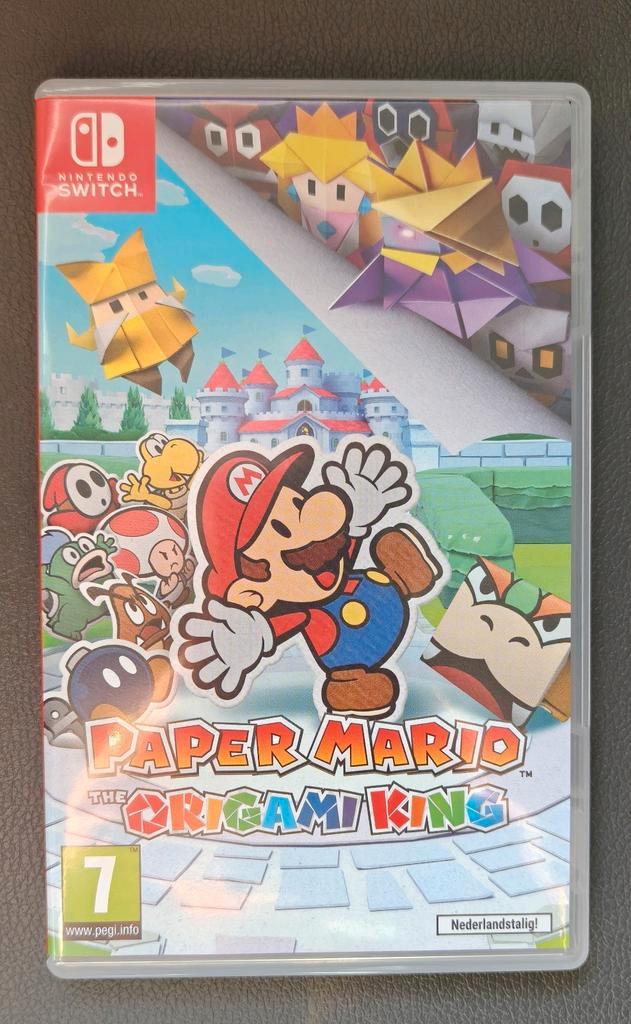 Paper Mario: The Origami King - Nintendo Switch, Spelcomputers en Games, Games | Nintendo Switch, Zo goed als nieuw, Role Playing Game (Rpg)