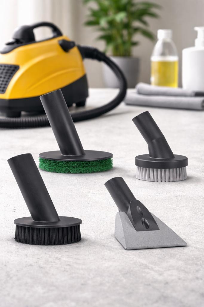 Motion steam cleaner brush set, Nieuw, NA, NA, Motionflow