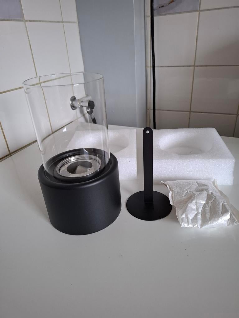 Nieuwe kleine tafel bio-ethanolhaard - nooit gebruikt, Huis en Inrichting, Kachels, Ophalen, Nieuw, Overige brandstoffen, Bio-ethanolhaard
