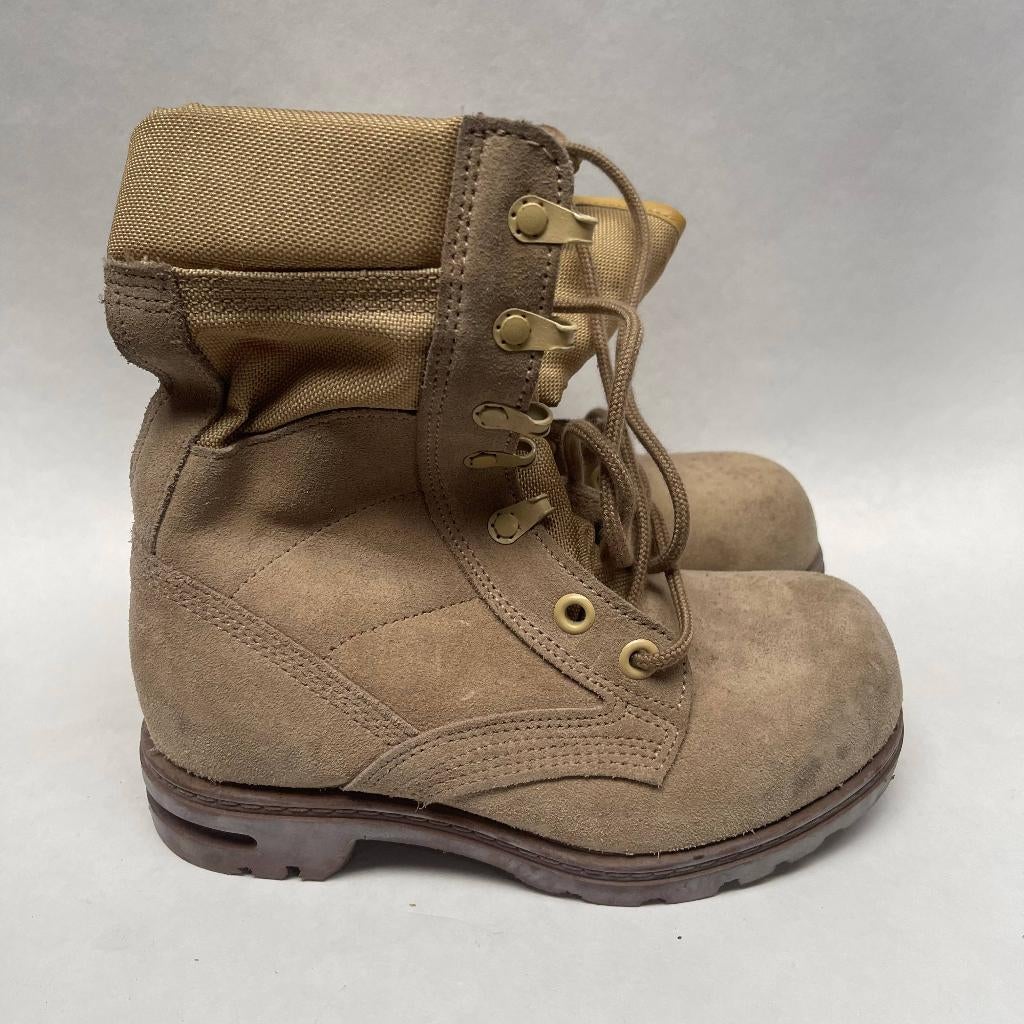 Gerba M92 Legerkisten Khaki Desert Suede Schoenen Maat 36.5