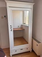 Mooie brocante witte vintage kast, Ophalen, Gebruikt, Met plank(en), 50 tot 100 cm