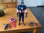 Captain America actiefiguur met accessoires, Ophalen of Verzenden, Gebruikt
