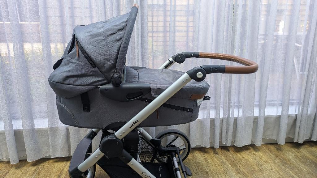 mutsy evo urban nomad + maxi cosi peble, Ophalen, Gebruikt, Met autostoeltje, Combiwagen