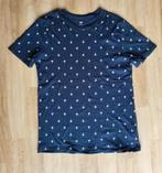 Blauw t-shirt met witte palmboompjes, H&M 158/164, Kinderen en Baby's, Kinderkleding | Maat 158, H&M, Ophalen of Verzenden, Zo goed als nieuw
