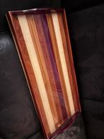 Handgemaakt Surinaams Dienblad - Diverse Houtsoorten, Huis en Inrichting, Ophalen of Verzenden, Nieuw