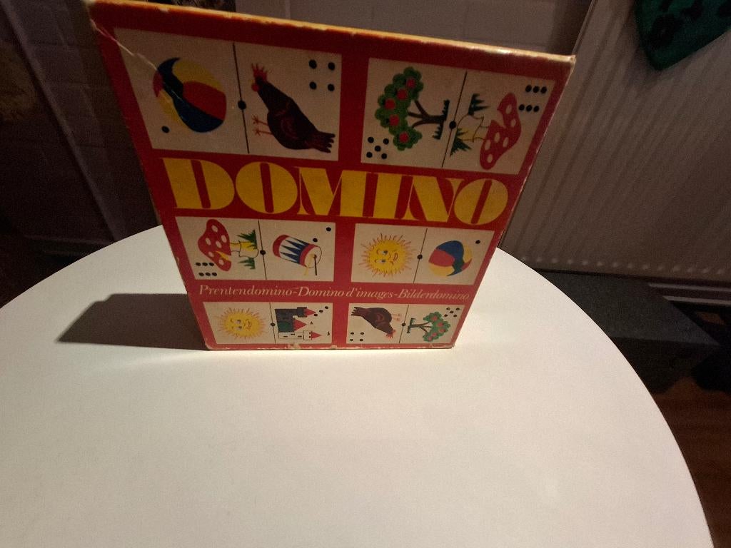 Domino, Drie of vier spelers, Ophalen of Verzenden, Gebruikt