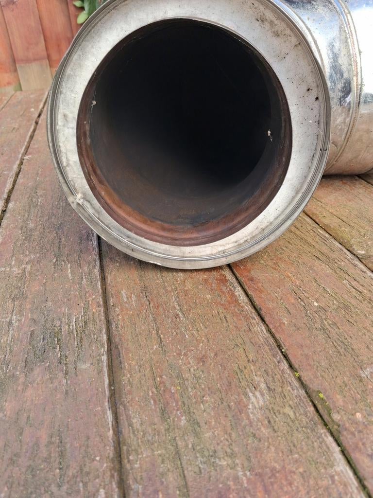 Dubbelwandig kachelpijp, Huis en Inrichting, Ophalen of Verzenden, Hout, Houtkachel