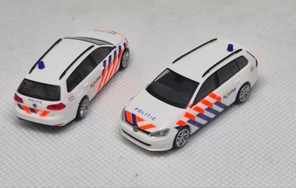 VW Golf Variant Politie, Hobby en Vrije tijd, Modelauto's | 1:87, Ophalen of Verzenden, Nieuw, Auto, Rietze