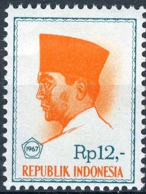 Indonesie 1967 - ZBL579 - President Soekarno, Verzenden, Postfris, Zuidoost-Azië