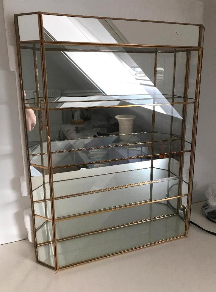Vitrinekast, Huis en Inrichting, Kasten | Vitrinekasten, Zo goed als nieuw, Minder dan 100 cm, 50 tot 100 cm, Minder dan 25 cm