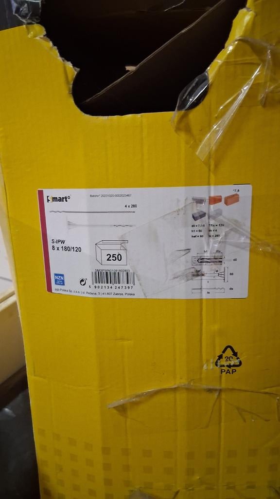 Spouwankers, Ophalen, Nieuw, Overige materialen, Minder dan 5 m²