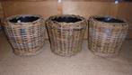 zgan stevige rieten bloempotten, doorsnee 34H30cm, 25 tot 40 cm, Overige materialen, Rond, Binnen