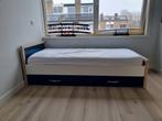 1 persoonsbed Troy van Vroomshoop met lades en lattenbodem, Huis en Inrichting, Ophalen, Gebruikt, 90 cm, Eenpersoons