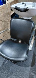 Starterset kapsalon wastafel unit kappersstoelen, Huis en Inrichting, Ophalen, Gebruikt, Wit