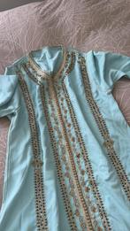 Marokkaanse jurk (kaftan), Maat 38/40 (M), Blauw, Ophalen of Verzenden, Zo goed als nieuw