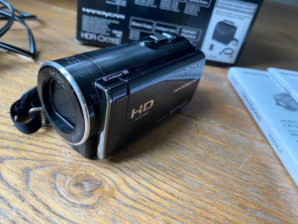 Sony Handycam Camcorder, Ophalen, Full HD, Zo goed als nieuw, 8 tot 20x