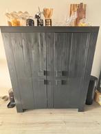Zwarte ladenkast Woood - 160x140x45cm - Goede staat, Ophalen, Gebruikt, 100 tot 150 cm, 150 tot 200 cm