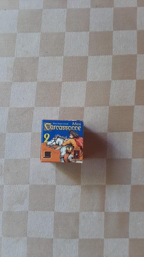 bordspel oude versie Carcassonne de Nieuwsberichten 999, Vijf spelers of meer, Ophalen of Verzenden, Zo goed als nieuw, 999 Games