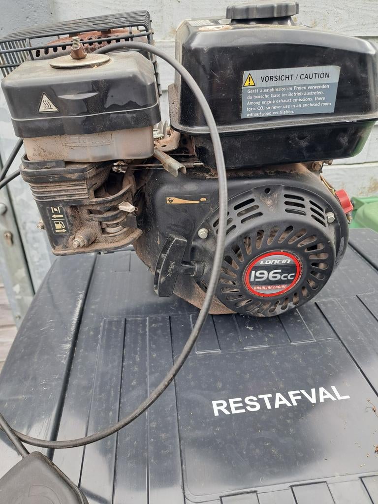 Loncin 196cc benzinemotor met gashendel, Ophalen of Verzenden, Nieuw, Benzinemotor, 1800 rpm of meer