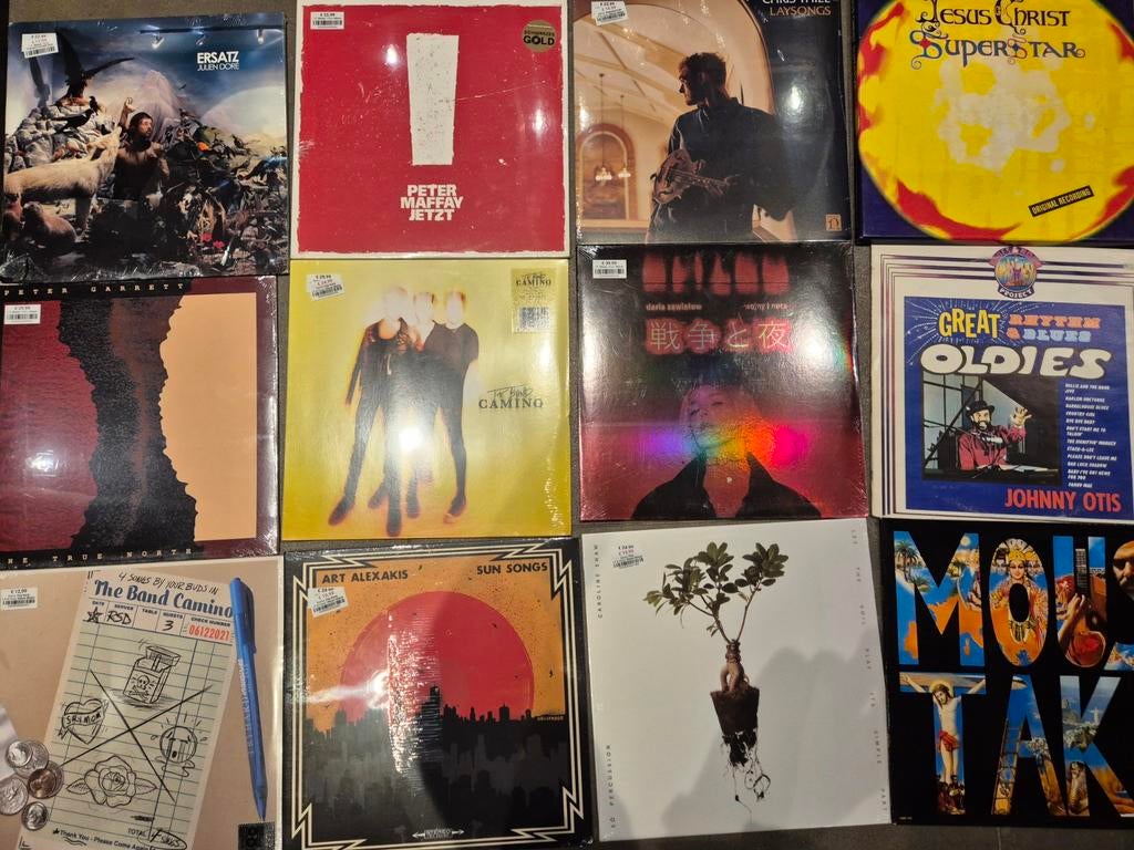 Grote partij pop LP's - 117 platen, Ophalen of Verzenden, Gebruikt, 12 inch