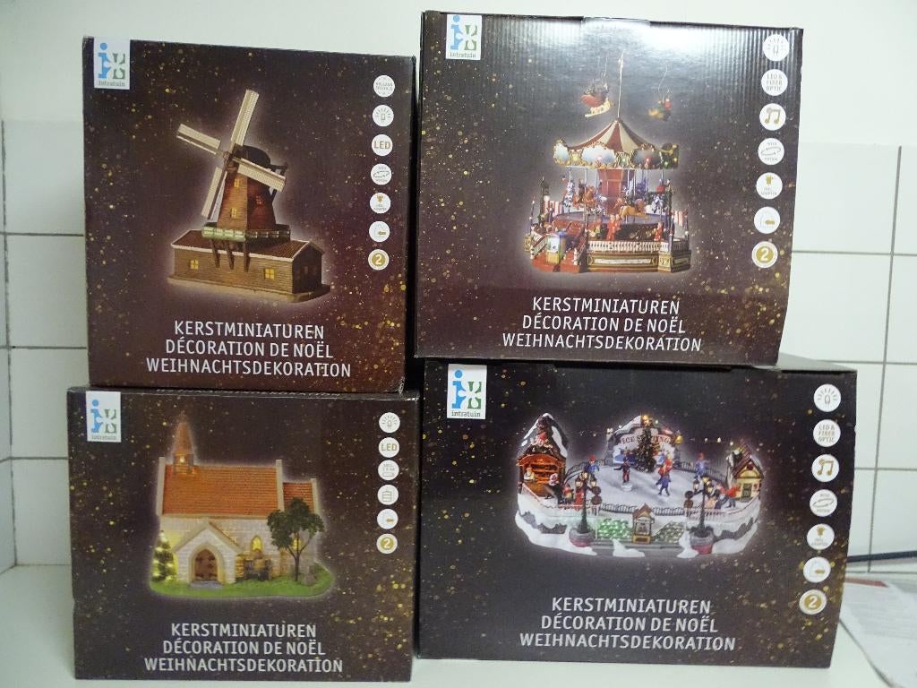 Lege dozen van Intratuinminiaturen, Ophalen of Verzenden, Zo goed als nieuw