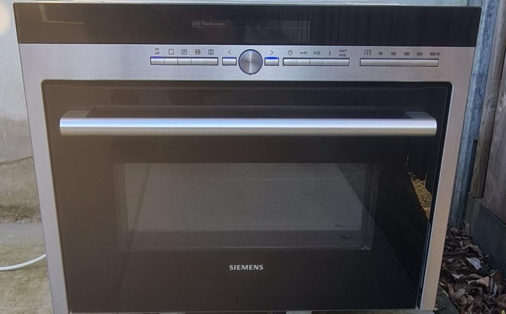 Siemens inbouw oven met magnetronfunctie, Witgoed en Apparatuur, Ovens, 60 cm of meer, Zo goed als nieuw, Oven met grill, Inbouw