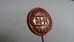 Massey-Harris oldtimertractor speld, Verzenden, Gebruikt, Merk, Speldje of Pin