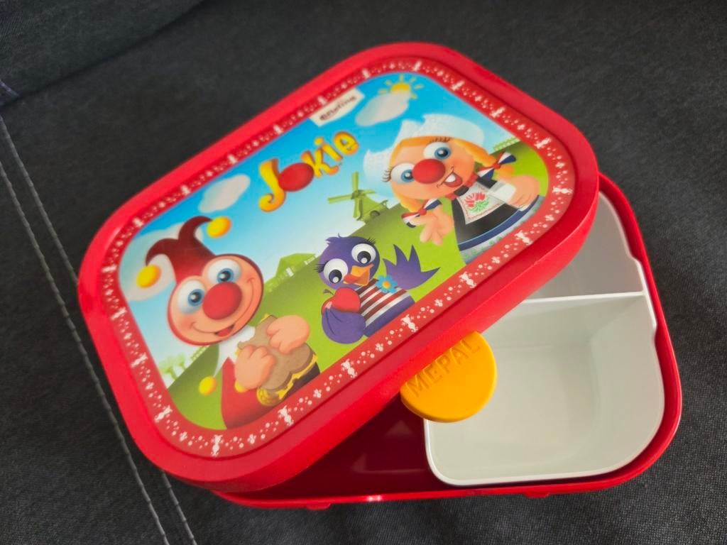 Lunchtrommel Jokie en Jet / Mepal, Ophalen of Verzenden