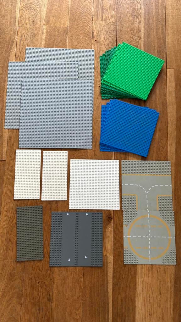 Lego partij grondplaten platen, Kinderen en Baby's, Speelgoed | Duplo en Lego, Ophalen of Verzenden, Gebruikt, Lego