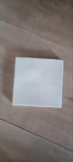Anderhalve doos witte wandtegels 13x13 incl lijm (witjes), Ophalen, Nieuw, Minder dan 20 cm, Minder dan 20 cm
