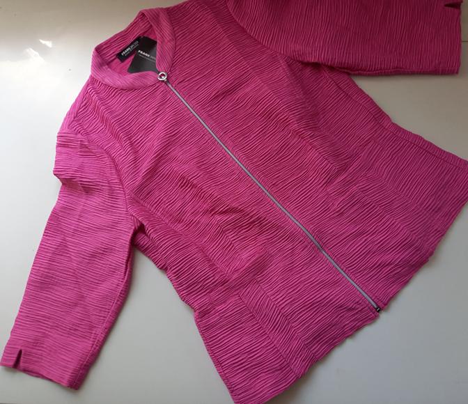 Frank Walder mooi vest / jasje fuchsia roze, mt 38 NIEUW, Maat 38/40 (M), Verzenden, Zo goed als nieuw, Jasje