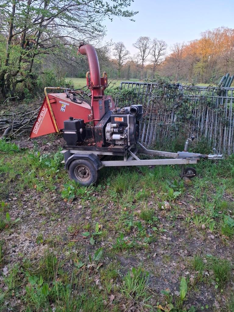 Hout snippermachine, Ophalen, Gebruikt
