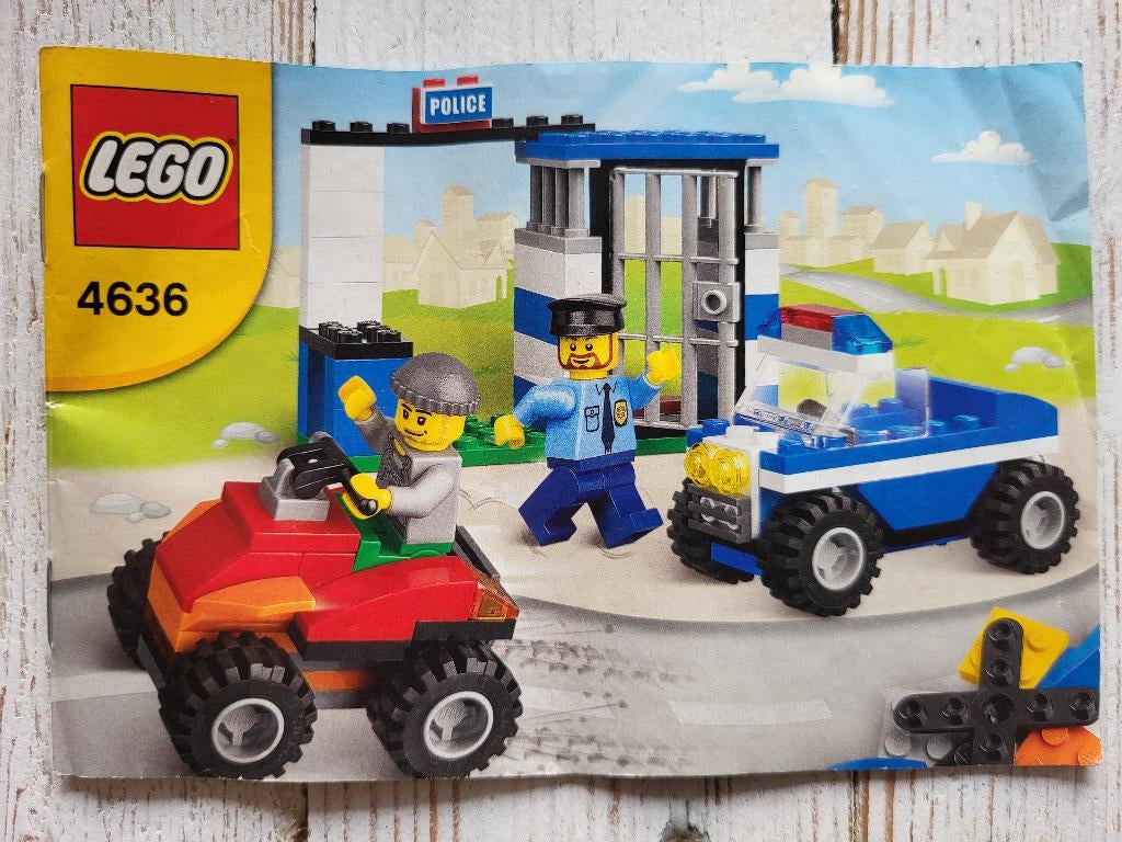 Lego - Police Building - 4636, Kinderen en Baby's, Speelgoed | Duplo en Lego, Lego, Compleet, Ophalen of Verzenden, Complete set