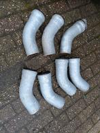 dikw zink regenpijp (staal) bocht 45 Diameter 80mm 7 stuks, Ophalen, Gebruikt, Overige typen, Zink