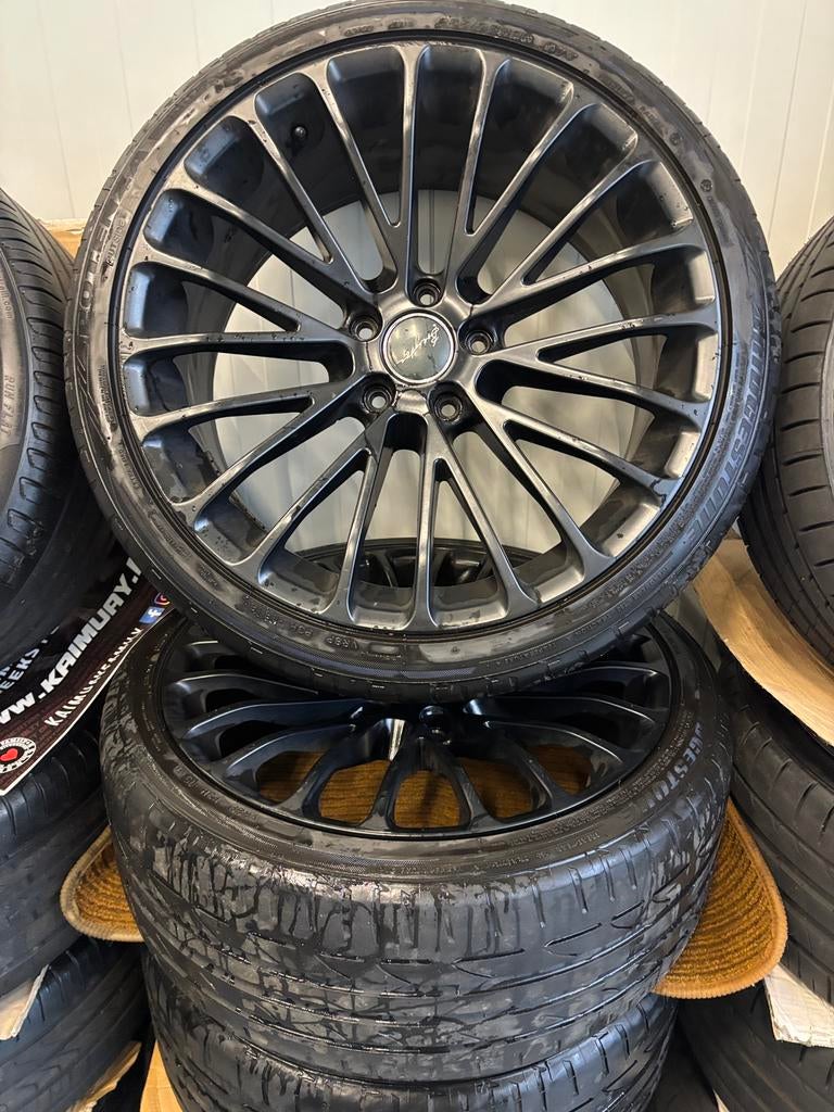 20” Breyton breedset velgen met Bridgestone banden, Auto-onderdelen, Banden en Velgen, Ophalen of Verzenden, 20 inch, Zomerbanden