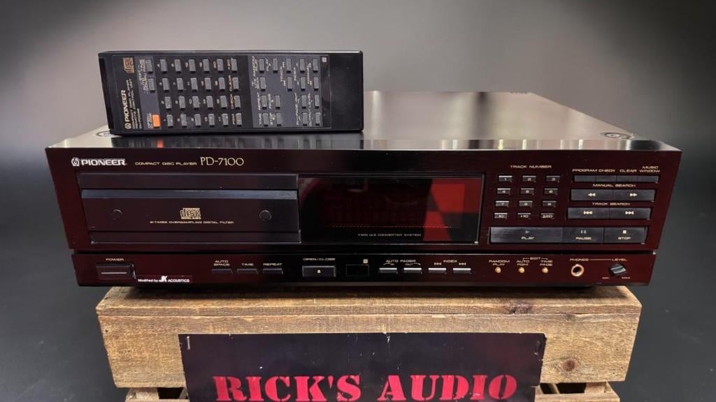 Pioneer PD‑7100 – Japanse high‑end CD‑speler – Twin Dac, MADE IN JAPAN, Ophalen of Verzenden, Zo goed als nieuw, Pioneer