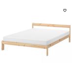 bedframe IKEA NEIDEN 140X200 INCL. LATTENBODEM, Ophalen, Beige, 140 cm, 200 cm