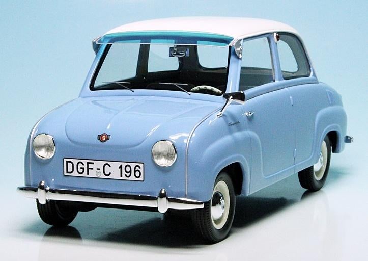Goggomobil T250 1:18 Schuco, Ophalen of Verzenden, Zo goed als nieuw, Auto, Overige merken