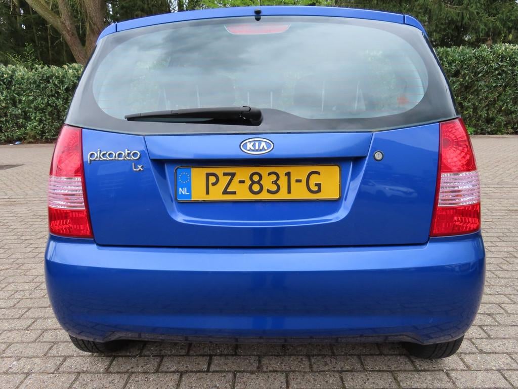 Kia Picanto 1.1 LX, Auto's, Kia, Stof, 4 cilinders, Metallic lak, Bedrijf