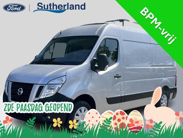 Nissan NV400 2.3 dCi L2H3 Optima | 131PK | Trekhaak | Airco, Auto's, Bestelauto's, Bedrijf, Te koop, ABS, Achteruitrijcamera, Airconditioning