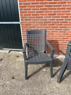6 Grosfillex tuinstoelen - Stapelbaar en weerbestendig, Tuin en Terras, Ophalen, Gebruikt, Kunststof, Overige typen