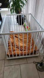 Box met  ( boxkleed van prenatal ) en mobile van wezel en pi, Ophalen, Gebruikt, Boxkleed